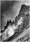 Le guglie del 'Fumante' lungo il sentiero del Boale di Fondi. Monte Carega. Giugno 2025