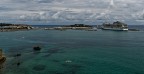 Foto scattata dalle mura antiche di Ibiza