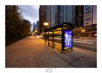 Chicago bus stop Chicago bus stop