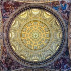 Chiesa del Gesų Nuovo: la cupola Chiesa del Gesų Nuovo: la cupola