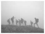 Monte Pasubio nebbioso: lezione di storia sul campo Monte Pasubio nebbioso: lezione di storia sul campo