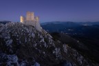 Rocca Calascio (AQ) ora blu Rocca Calascio (AQ) ora blu