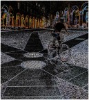 Piazza Santo Stefano... by night ....in artwork
