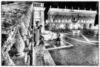 Contrasti in Piazza del Campidoglio Contrasti in Piazza del Campidoglio