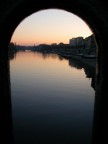 Tramonto dal ponte Tramonto dal ponte