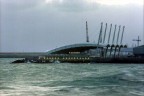 Fiera del Mare a Genova da C.so Italia in una fredda serata d'estate