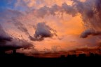 Tramonto sui tetti Tramonto sui tetti