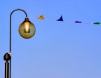 Lampione e bandierine. Lampione e bandierine.