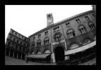 Piazza dei Signori a Treviso. Fish-eye.